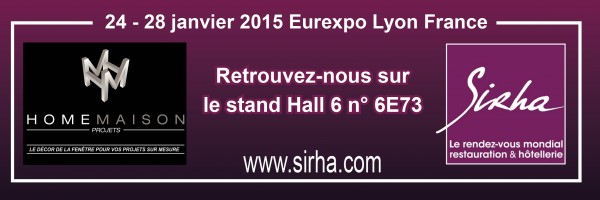 Home Maison Projets sera présent au Sihra à Lyon !